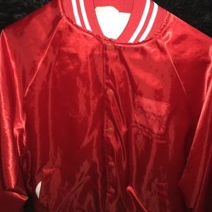 Red Varsity Jacket